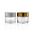 Luxury Eco Friendly Biodegradable 5g 15g 30g Clear Amber Face Glass Cream Cosmetics Packaging Containers for Skin Care