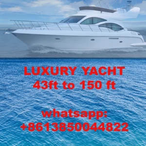 Luxury Fiberglass Yacht, Luxury yachts