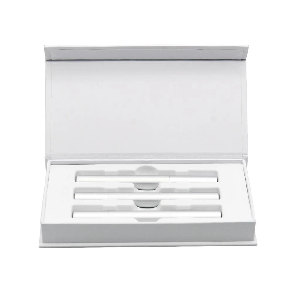 Luxury Gift Box Private Label 2ml Aluminum Refill Teeth Whitening Pen