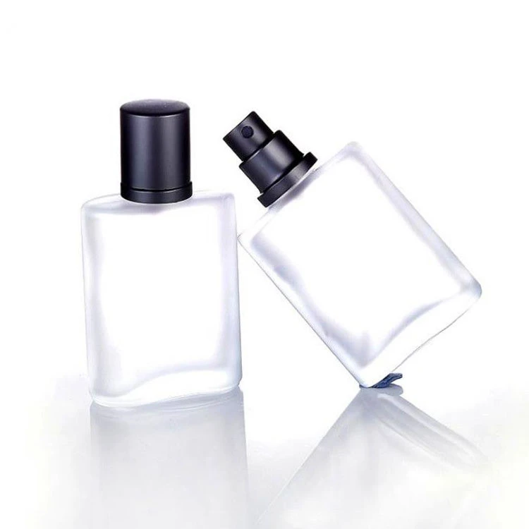 Luxury Refillable Frosted Spray Empty Perfume Bottles 30 ml Glass Spray