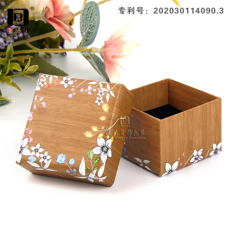 Luxury Ring Earring Necklace packaging jewellery boxes wholesale with logo custom