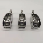 M50 Stainless steel bearing pulley steel wire rope pulleys wheels, Single swivel block