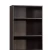 Import Made in china 5 tier Bookcase Three adjustable durable wooden book shelves from China