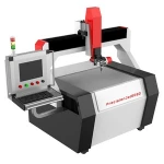 Made In China High Precision Abrasive Waterjet Glass Cutting Machine 600*800mm for Mobile Phone Glass