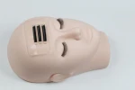 Makeup Beginner Practice Training Head  Silicone Eyelash Mannequin Head For Eyelash Extension Training