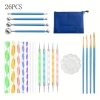 Mandala Tool 26-PCS  Creative Rock Graffiti Acrylic Stick Dot Drill Pen Pill Stick for Painting Templates Art Supplies