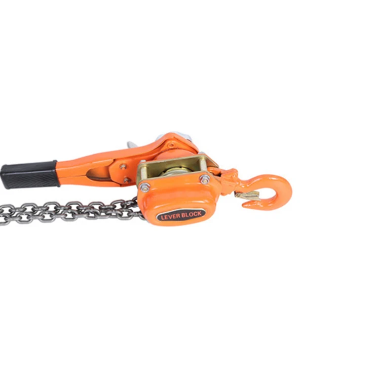 Manual chain pulley block chain lever hoist