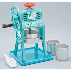 Manufactured in Japan Manual Ice Shaver for Home Use with Effective Rotation Rate SI-5A (E) Ice Shaver Small South Pole