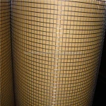 manufacturer burr-free Strong wear-resisting stainless steel welded iron wire mesh 50x50