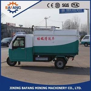 Manufacturer directly sales with good quality of city tricycle garbage truck