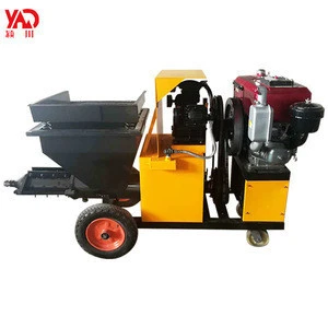 Manufacturer mortar spraying automatic wall cement mortar plastering cement spray plaster machine india