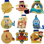 manufacturers design custom color half marathon 5k 10k 21k fun run runner race finisher sports medal