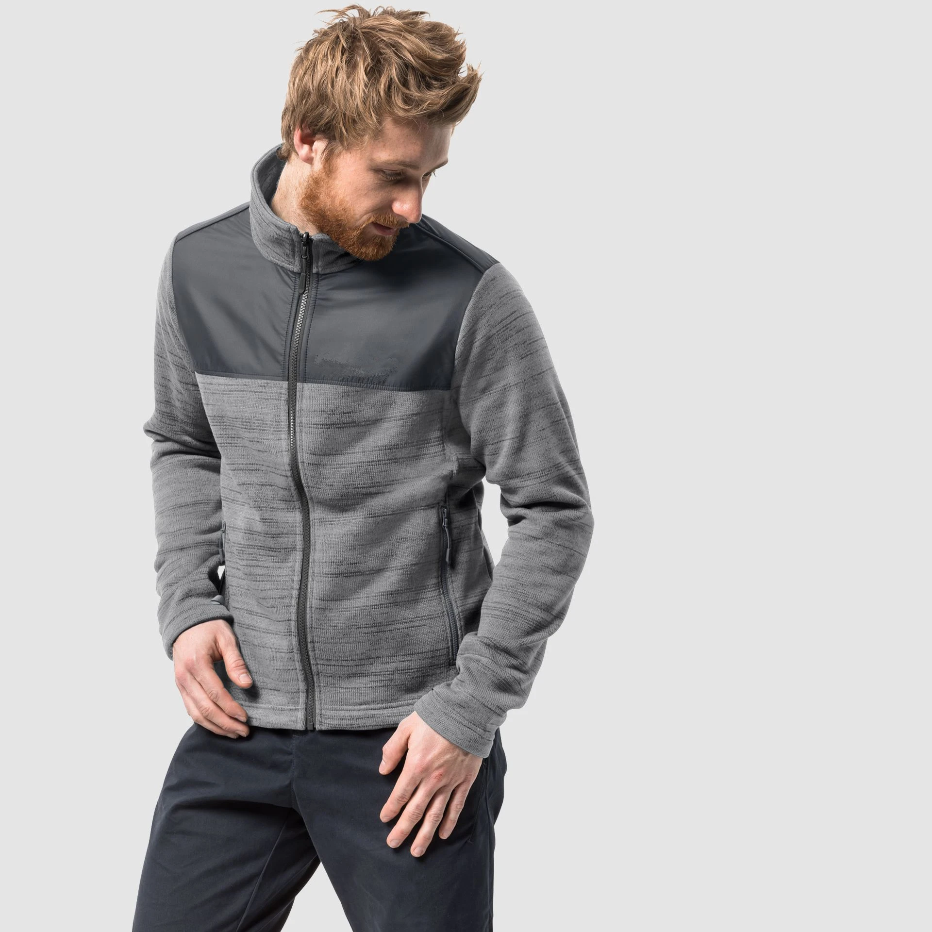 Men&#39;s lightweight fleece jacket Mountain Hiking Custom Outdoor ski Clothing  Windproof Breathable Jacket