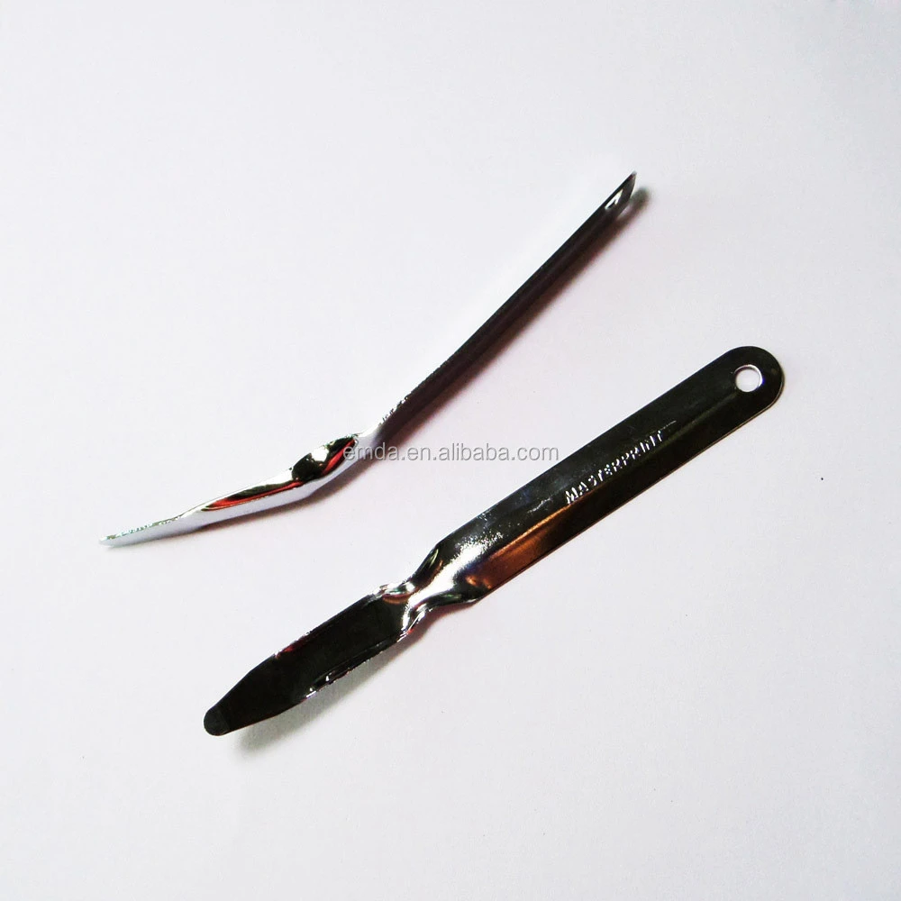 Metal office hand staple remover and letter opener