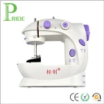 Mini Dual Speed Double Thread Multifunction Electric Automatic Tread Rewind + Mini Expansion Platform Handheld Sewing Machines