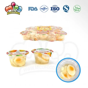 mini egg shape fruit flavors multi colored jelly cup pudding candy