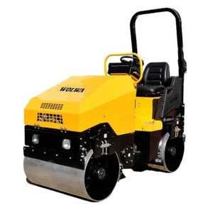 Mini Walk-Behind Double Drum Roller Compactor With CE ISO Certification