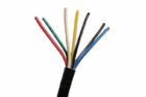 Mixed AWG Size Conductor UL2835 PVC Insulation Wire Black