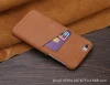 Mobile phone accessories,genuine wood grain leather phone case for iphone 6 case