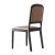 Import Modern Cheap Restaurant Upholstered Dining Coffee Solid Wood Chair from China