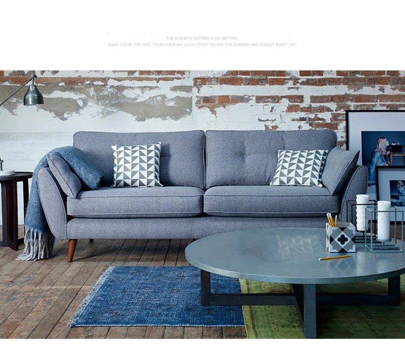 Modern furniture design fabric sofa for living room