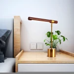 Modern office table light hotel bed side study LED desk lamp