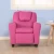 Modern Royal Style Mini PU Leather Small Child Reclining Chair Children Little Princess Flip Out Kids Recliner Sofa