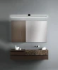 Modern Style Matt Black IP44 LED Vanity Bathroom Wall Mount Mirror Light 8611