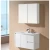 Import Modern white  Glossy MDF Bathroom Vanity Cabinet with Mirrors from China