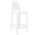 Import Morezhome modern colorful high plastic bar stools chairs with footrest back from China