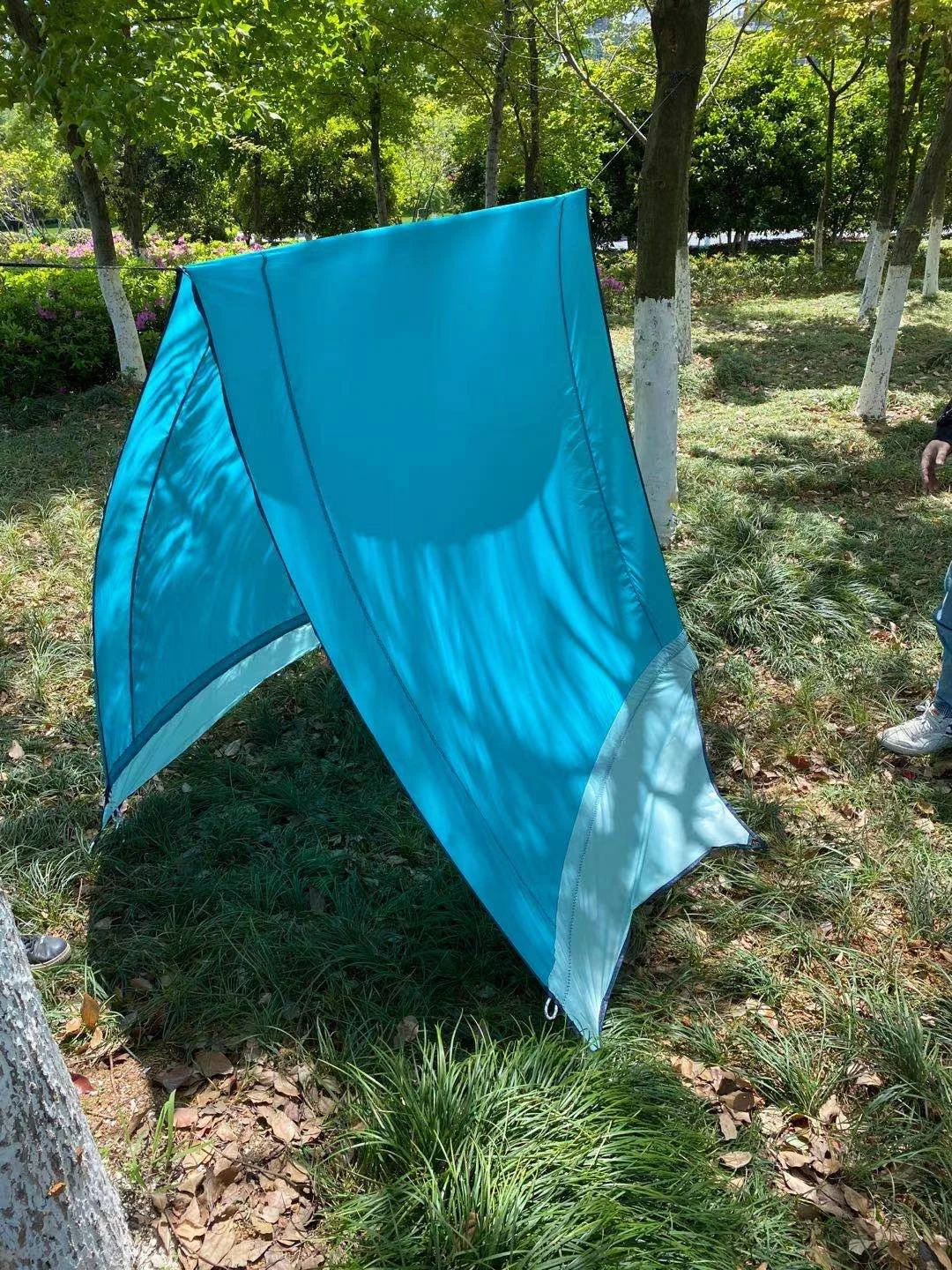 Morning breeze outdoor parachute hammock single double canvas thickened hammock outdoor camping room