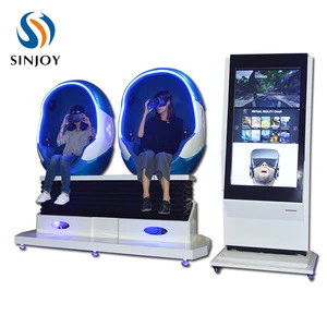 Most Popular 4D Motion Chair 9D VR Glasses/Egg Cinema Virtual For Theme Park