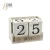 Import Most popular block set clock and wooden flip calendar from China
