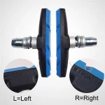 Mountain Road Folding bike Brake pad Cycling Braking V-Brake Holder Shoes Rubber Blocks Durable Bicycle Accessories