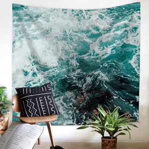 Multifunction wall decor decoration hanging tapestries sea wall hanging custom tapestry