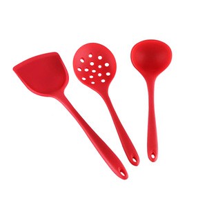 Multifunctional Food grade plastic kitchen silicone scraper kitchen utensils silicone