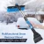 Import Multifunctional Retractable Snow Removal Brush Vehicle Glass Handle Snow Shovel Tool from China