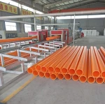 Municipal Infrastucture CPVC Power Protection Pipe Making Machines