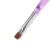 Import Nail Art Brush Professional Acrylic UV Gel Nail Brush Flat Head Acrylic Purple Handle Painting Drawing Brush from China