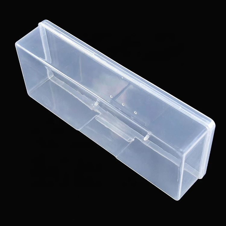 Nail art tool collection box acrylic big manicure accessories container transparent storage cosmetic storage plastic tool box