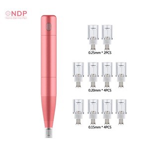 NDP 2020 New Product Nano Dermapen Skin Care Infusion Machine Micro Needle Mesotherapy Tips 3D Silicone Nano Needling Derma Pen