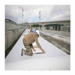 needle punched polyester  non  woven geotextile