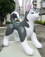 new advertising inflatable husky, inflatable pvc husky, giant inflatable husky