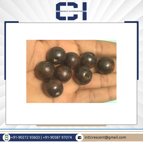 New Arrival Best Quality Home Decoration and Crafting Use 18mm Brown Wooden Round Beads at Competitive Price