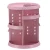 Import New Arrival Wheat Straw Material 360 Degree Rotating Makeup Organizer from China