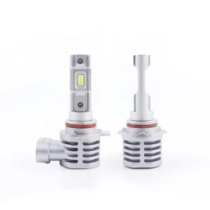 new auto lighting system high brighter fanless led 9012 car head light bulb for truck and car
