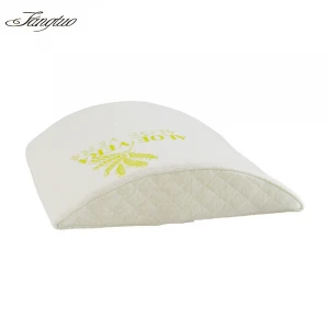 New design easy back support and cervical pain relief memory foam lumbar support cushion pillow
