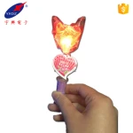 New Design Fashion Electric Glow Lollipop Stick candy toys