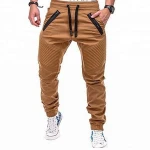 New Design Men's Gym Slim Fit Trousers Tracksuit Bottoms Skinny Joggers Sweat Track Pants