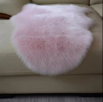 New Design Polyester Faux Fur Carpet Faux Sheepskin Fur Rug